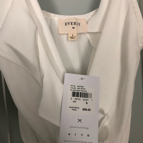 White Everly Maxi - Picture 3 of 5